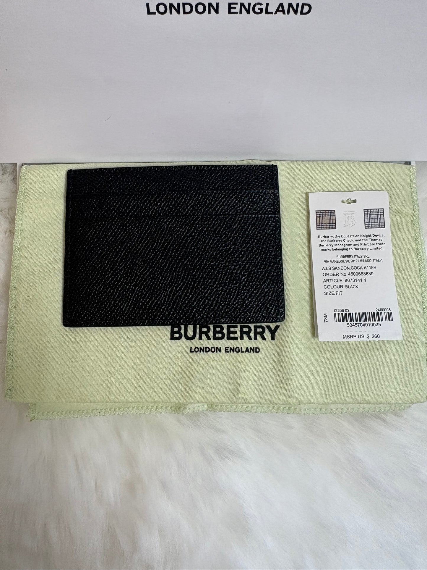 Men’s Burberry Wallet